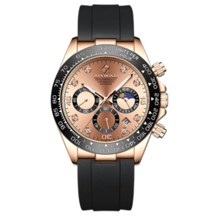 Noble Hour Chronograph Date Phase Watch